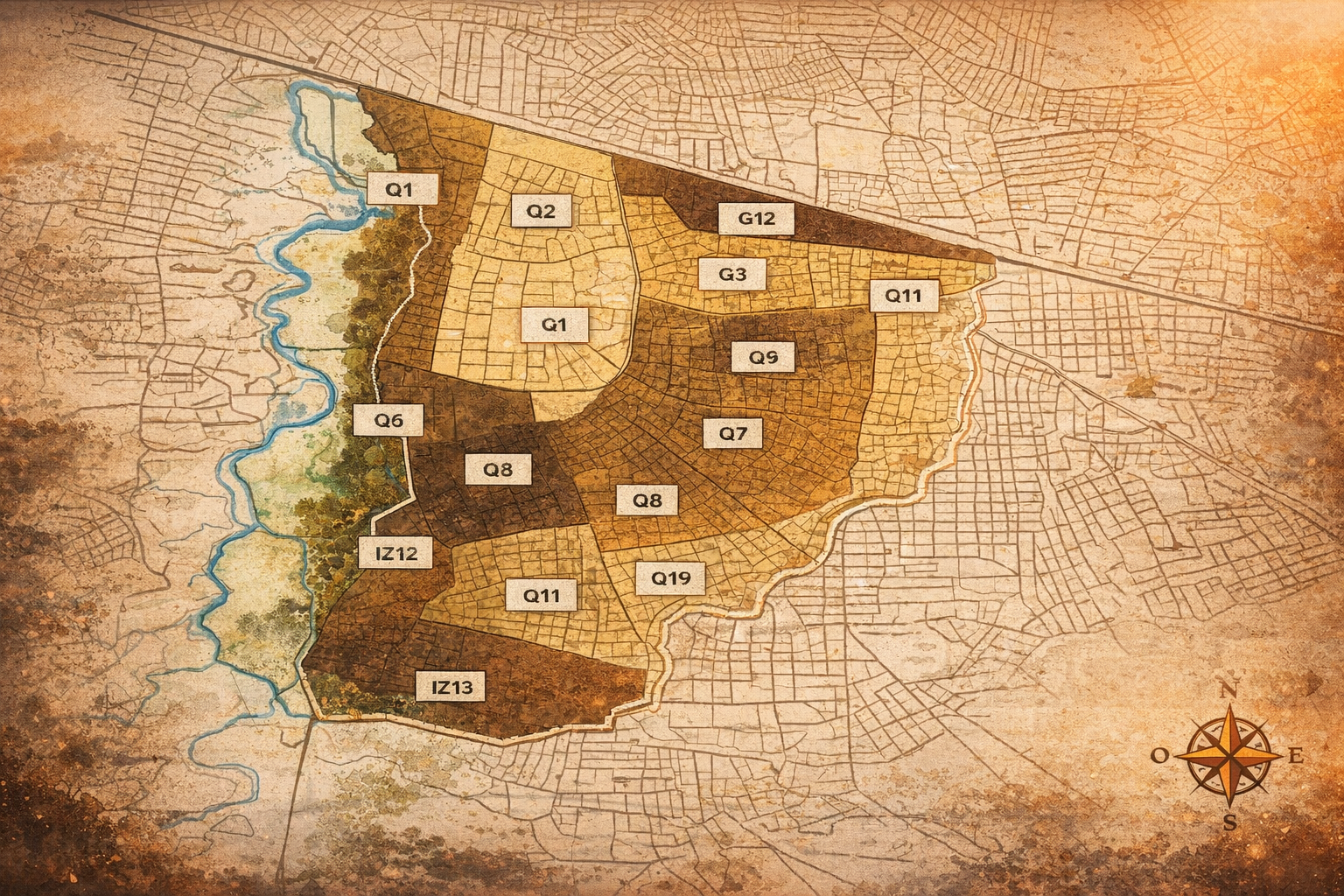 Carte de N'Djili